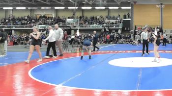 126 lbs Round Of 16 - Lola Vance, Scarborough vs Luca Marshall, Tri-County