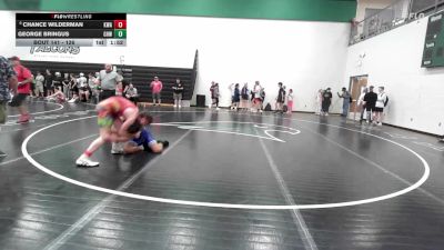 126 lbs Champ. Round 2 - Chance Wilderman, KAMO Wrestling Academy vs George Bringus, Greater Heights Wrestling