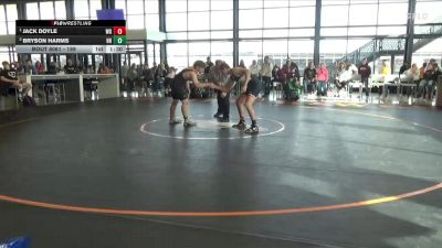 189 lbs Round 3 - Jack Doyle, West Delaware vs Bryson Harms, Hammerin Hawks