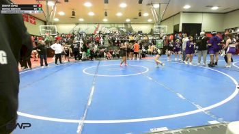120 lbs Quarterfinal - Jenifer Lopez, East Central HS vs Sophia Simpson, Henryetta HS