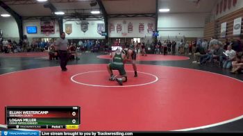 195 lbs Round 2 - Logan Miller, Cedar Rapids Kennedy vs Elijah Westercamp, Van Buren County