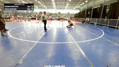 138 lbs Rr Rnd 2 - Kowen Peoctor, 84 Athletes Black vs Evan Shepard, TNWC Black