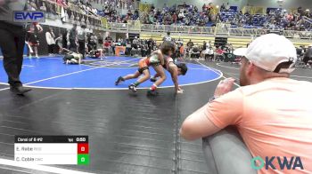 70 lbs Consi Of 8 #2 - Eli Rabe, Piedmont vs Cooper Coble, Cowboy Wrestling Club