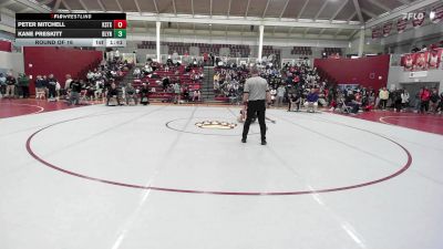 113 lbs Round Of 16 - Peter Mitchell, Kinkaid School vs Kane Preskitt, Bishop Lynch