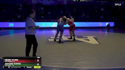 285 lbs Antonio Ramos, Air Force vs Henry Sturn, CSU-Pueblo