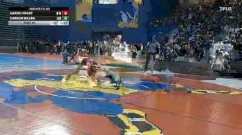 126 lbs Prelim - Jaeden Frost, Mountain View vs Carson Miller, Frank W Cox