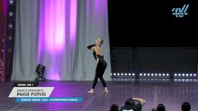 Dance Dynamics - Paige Purvis [2023 Senior - Solo - Contemporary/Lyrical Day 1] 2023 JAMfest Dance Super Nationals