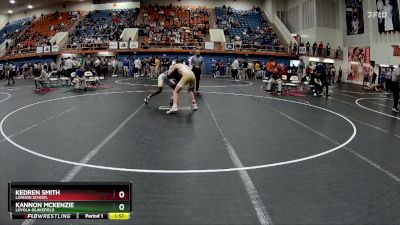 150 lbs Quarterfinal - Kedren Smith, Landon School vs Kannon McKenzie, Loyola-Blakefield