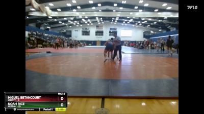 165 lbs Finals (2 Team) - Miguel Betancourt, Liberty vs Noah Rice, Messiah