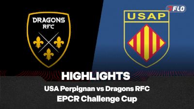 Full Match Highlights: USA Perpignan vs Dragons RFC EPCR Challenge Cup 2025-2026 Round 1