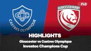 Full Match Highlights: Gloucester vs Castres Olympique Investec Champions Cup 2025-2026 Round 1