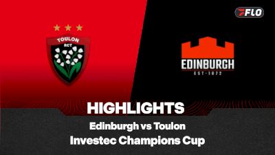 Full Match Highlights: Edinburgh Rugby vs Toulon Investec Champions Cup 2025-2026 Round 1