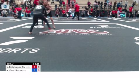 NICOLy Brito Blasco Oliveira vs Maria Eduarda Cianci Anraku 2023 ADCC Brazil Open