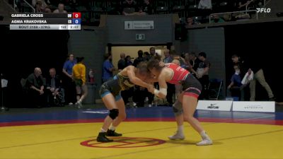 57kg 5th Place Match - Gabriela Cross, Dinos WC vs Agnia Krakovska, Coast RTC