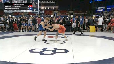 132 lbs Champ. Rd Of 128 - Jackson Levendusky, Tennessee vs Mack Mesenbrink, Wisconsin