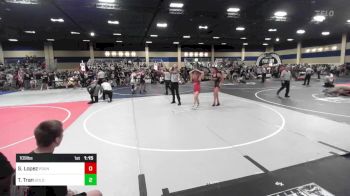 109 lbs Round Of 32 - Stella Lopez, Pounders WC vs Tylene Tran, Gold Rush Wr Acd