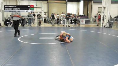70 lbs Consi Of 8 #2 - Billy Roberts, MO vs Greyson Goodwin, IL