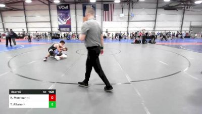 180 lbs Round Of 32 - Keyshon Morrison, NC vs Travis Alfaro, CA