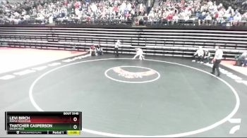 157 lbs Quarterfinal - Thatcher Casperson, Salem Hills vs Levi Birch, Maple Mountain