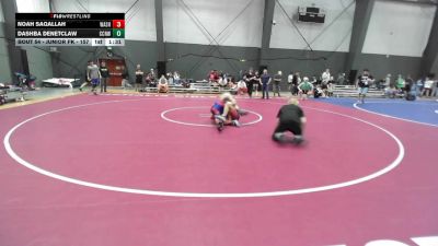 Junior FK - 157 lbs Champ. Round 2 - Dashba Denetclaw, CNWC Concede Nothing Wrestling Club vs Noah Saqallah, Washington