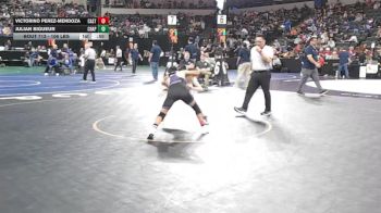 106 lbs Consi Of 16 #1 - Victorino Perez-mendoza, Castlemont (OS) vs Julian Bigueur, Chaparral (SS)