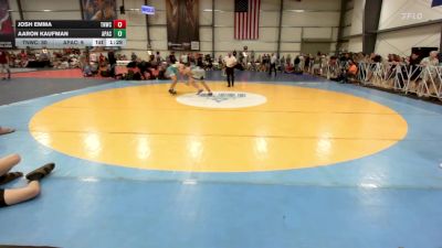 182 lbs Rr Rnd 3 - Josh Emma, TNWC Purple vs Aaron Kaufman, Apache Black