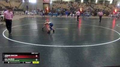 55 lbs 1st Place Match - Kai Burns, Minion Training Center vs Jonas Bacon, SDWA