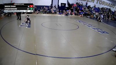 47-49 lbs Round 1 - Mason Evans, North Allegheny vs Logan Howard, Butler