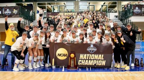 UW-Oshkosh Wins First NCAA DIII Volleyball Championship With Perfect Run