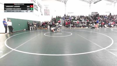132 lbs 3rd Place - Gregory Ladden, East Haven vs Andrew Kuljancic, Ellis Tech