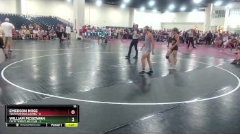 113 lbs Semis & 1st Wrestleback (8 Team) - Emerson Nose, Team Montana Laurel vs William Mcgowan, Celtic Wrestling Club