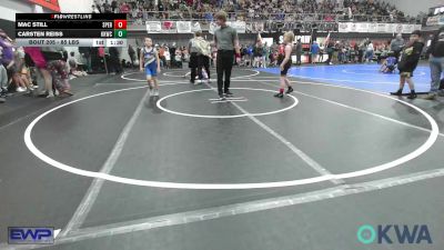 85 lbs Round Of 16 - Mac Still, Sperry Wrestling Club vs Carsten Reiss, Keystone Kids Wrestling Club