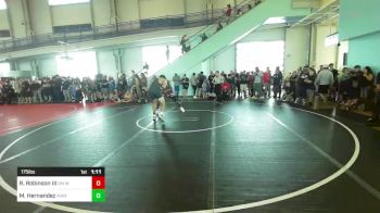 175 lbs Round Of 32 - Ronald ?RJ? Robinson III, DM Wolves vs Mason Hernandez, Adrenaline