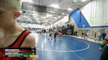 92 lbs Cons. Round 3 - Crew Knighton, Northside Wrestling Club vs Zander Yockey, Riverton Wolf Pack Wrestling