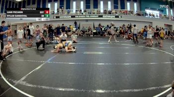 96 lbs Semis & 1st Wrestleback (8 Team) - Liam Fecanin, Buxton vs Rylan Sandoval, Misfits United