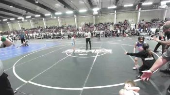 58 lbs Consi Of 4 - Josiah Schwettman, Durango WC vs Annalise Patterson, Duran Elite