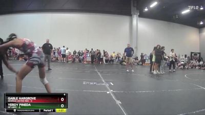 106 lbs Placement (4 Team) - Gable Hargrove, Georgia United Red vs Yerdy Pineda, MF Army