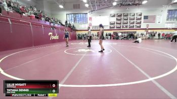 130 lbs Cons. Semi - Lillie Mygatt, MAYSVILLE vs Tatiana Dennis, OAK PARK