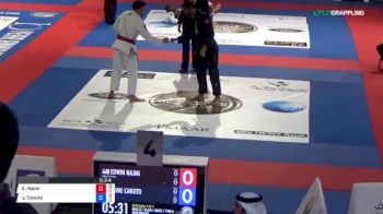 Edwin Najmi vs Jaime Canuto 2018 Abu Dhabi World Professional Jiu-Jitsu Championship