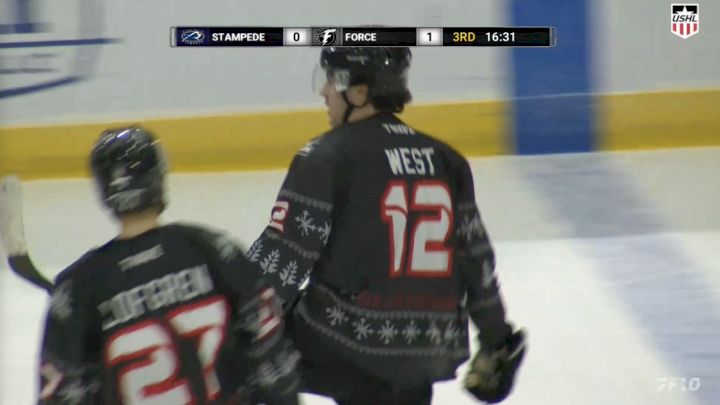 Blackhawks Prospect Mason West Scores Twice