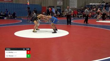 120 lbs Quarterfinal - Carter Bailey, Granada vs George Rosas, Clovis