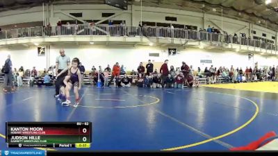 62 lbs Cons. Round 4 - Judson Hille, Garrett Wrestling Club vs Kanton Moon, Hobart Wrestling Club