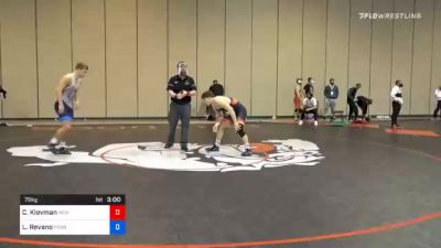 70 kg Prelims - Connor Kievman, New York City RTC vs Lucas Revano, Pennsylvania RTC