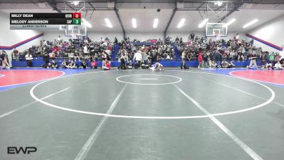 89 lbs Consolation - Milly Dean, Berryhill High School vs Melody Anderson, Sapulpa