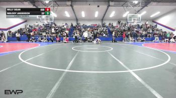 89 lbs Consolation - Milly Dean, Berryhill High School vs Melody Anderson, Sapulpa