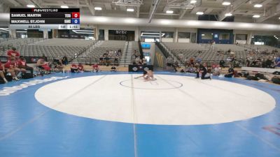 88 lbs Samuel Martin, Texas vs Maxwell St.John, Kansas