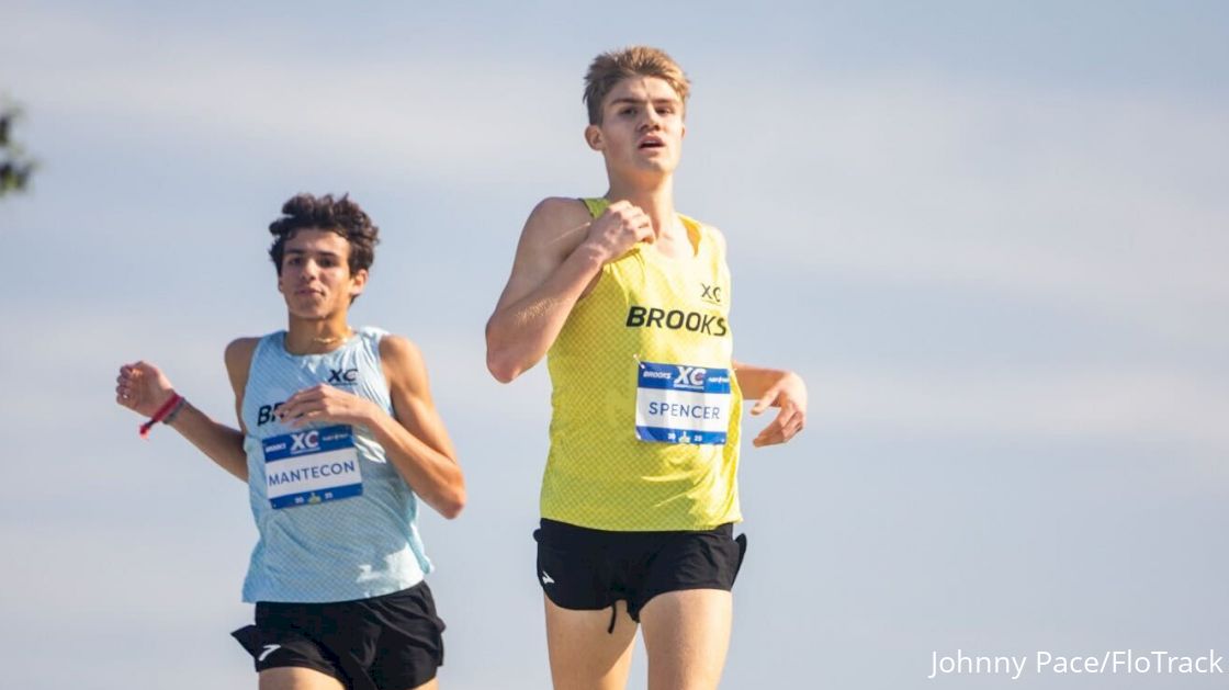 Jackson Spencer Overtakes Mantecon To Win Brooks XC Boys