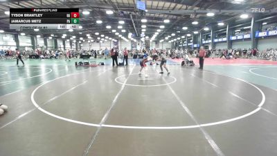 145 lbs Consi Of 64 #2 - Tyson Brantley, GA vs Jamarcus Metz, PA