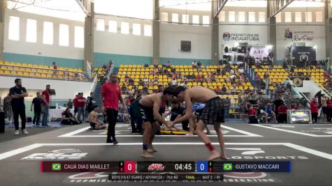 Gustavo Maccari vs Cauã Dias Maillet 2025 ADCC Brazilian Nationals
