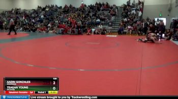 106 lbs Cons. Round 5 - Teagan Young, Palisade vs Aadin Gonzales, Montrose